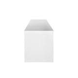 EURO Bryant Matte White Tv Stand 59"L