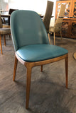 BUSETTO- Made in Italy- S035 Genuine Leather Dining Chair
