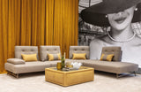 Manhattan Sectional with Push-back function