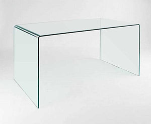 CII-CD009 Clear Tempered Glass Desk