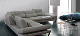 NICOLETTI - EVAN LEATHER SECTIONAL W/PUSH-BACK FUNCTION - STARTS AT
