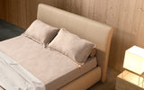 Novaluna Foam Vegan-leather Platform Bed